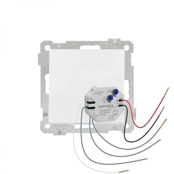 Dimmer LED για Μπουτόν Απλό Λευκό Daria Mutlusan-002591