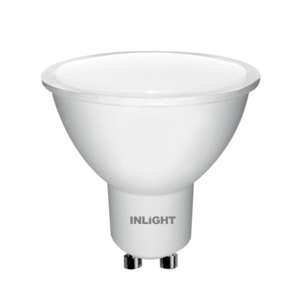 InLight GU10 LED 6watt Dimmable 6500K Ψυχρό Λευκό (7.10.06.09.3DIM)