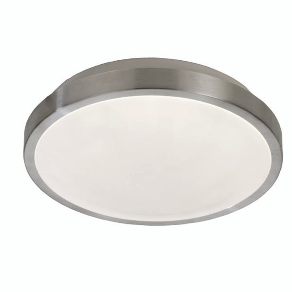 InLight Πλαφονιέρα οροφής από ασημί ματ ακρυλικό (42159-Α-Ασημί Ματ)