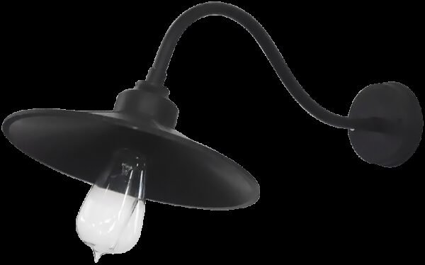 Απλίκα επιτοίχια  AS-150AP BLACK 31-0595