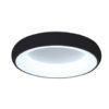 InLight Πλαφονιέρα οροφής από μαύρο και λευκό ακρυλικό (42020-B-Black)