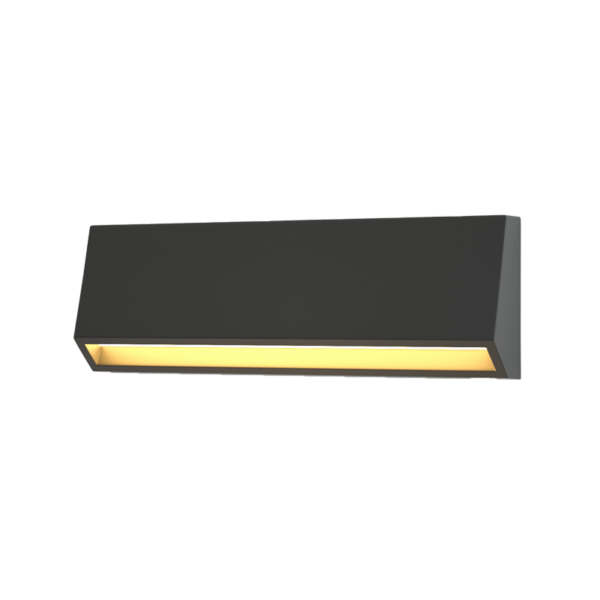 ItLighting Blue LED 4W 3CCT Outdoor Wall Lamp Anthracite 22x8 (80202340)