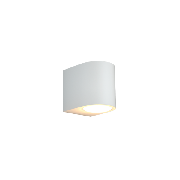 ItLighting Powell 1xGU10 Outdoor Up-Down Wall Lamp White 9x8 (80200224)