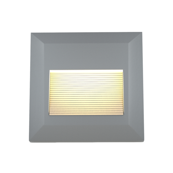 ItLighting Salmon LED 2W 3CCT Outdoor Wall Lamp Grey 12.4x12.4 (80201830)
