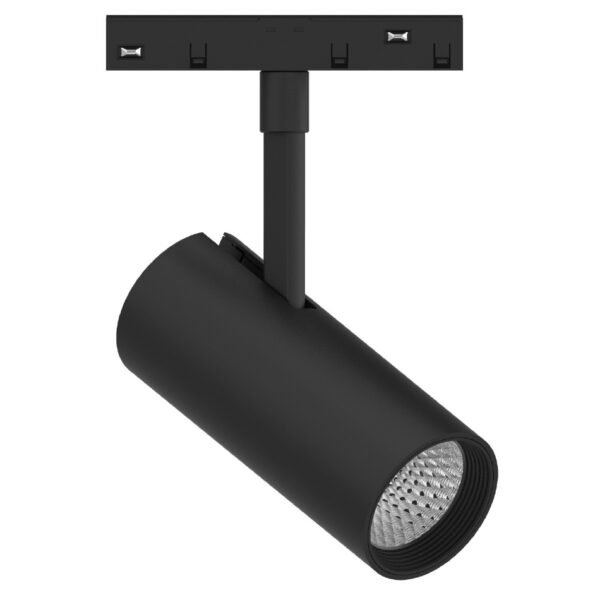 InLight Σποτ μαγνητικής ράγας LED 10W 3000K σε μαύρη απόχρωση D:14