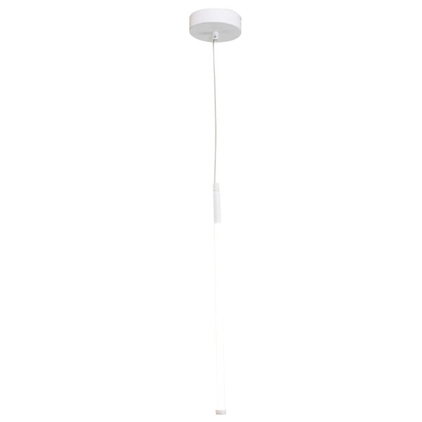 InLight Κρεμαστό φωτιστικό LED 7W 3000K από μέταλλο D:60cm (6070-White)