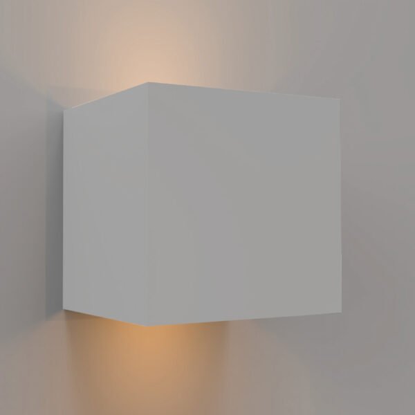 InLight Emerald LED 10W 3000K Outdoor Wall Lamp White D:9