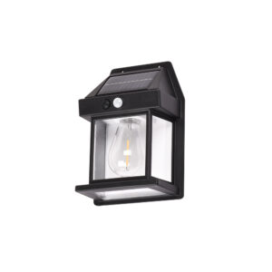 it-Lighting Faber-LED 10W 3CCT Solar Wall Light in Black Color (80204411S)