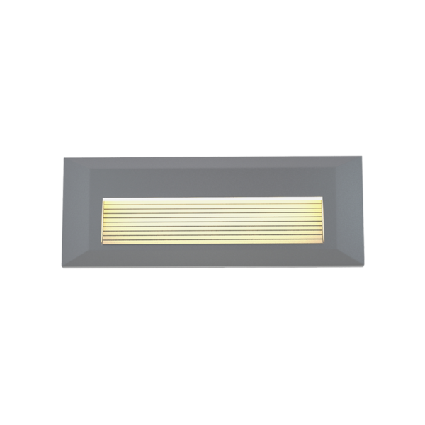it-Lighting Mono LED 3W 3CCT Outdoor Wall Lamp Grey D:22cmx2.8cm (80201730)